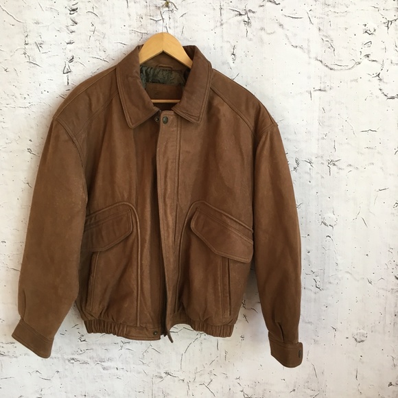 St Johns Bay Brown Leather Jacket 